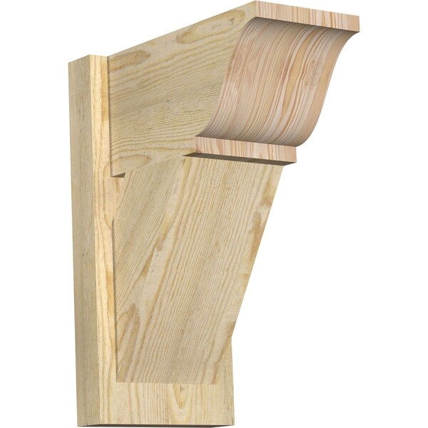 Ekena Millwork Traditional Traditional Rough Sawn Outlooker, Douglas Fir, 8"W x 14"D x 18"H OUT08X14X18TRA01RDF - main